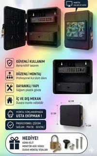 PCPRO SCT-SMT1002-MNT10  INCH 12V HDMI/VGA/AV/BNC/USB INPUT SESLİ MONİTÖR - 3